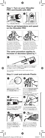 Preview for 4 page of 3Doodler PRO Manual