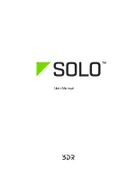 Preview for 1 page of 3DR Solo S110A User Manual