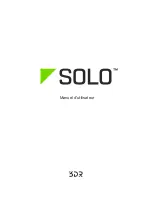 Предварительный просмотр 1 страницы 3DR Solo Manual