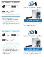 3DR Video Transmitter Ki User Manual preview