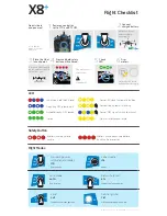 Preview for 1 page of 3DR X8 Plus Flight Checklist