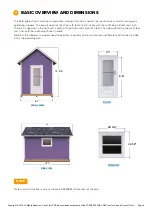 Preview for 4 page of 3DSHEDPLANS 8X14 GABLE SHED PLAN Manual