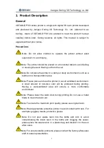 Preview for 3 page of 3DTALK DF100 User Manual