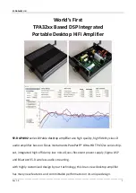 Предварительный просмотр 1 страницы 3e audio SY-DAP 002 Series Manual