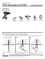 Preview for 5 page of 3form Dello SimpleSpec 200.86 Installation Manual