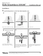 Preview for 6 page of 3form Dello SimpleSpec 200.86 Installation Manual