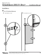 Preview for 9 page of 3form Divy SimpleSpec 200.51 Installation Manual