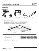 Preview for 7 page of 3form Elements Divide SimpleSpec 200.104 Installation Manual