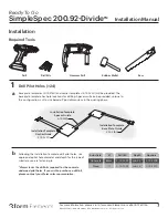 Preview for 7 page of 3form Elements SimpleSpec Divide 200.92 Installation Manual