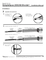 Предварительный просмотр 8 страницы 3form Elements SimpleSpec Divide 200.92 Installation Manual