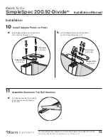 Предварительный просмотр 12 страницы 3form Elements SimpleSpec Divide 200.92 Installation Manual