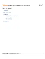 Предварительный просмотр 2 страницы 3form Fin Installation Manual