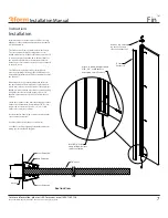 Предварительный просмотр 9 страницы 3form Fin Installation Manual