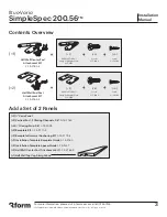 Preview for 3 page of 3form Iltuo-Varia SimpleSpec 200.56 Installation Manual