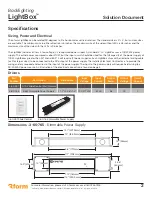 Предварительный просмотр 4 страницы 3form LightBox Quick Start Manual