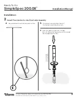 Preview for 8 page of 3form SimpleSpec 200.08 Installation Manual