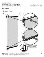 Preview for 9 page of 3form SimpleSpec 200.25 Installation Manual