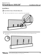 Preview for 8 page of 3form SimpleSpec 200.29 Installation Manual