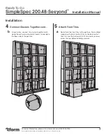 Preview for 7 page of 3form SimpleSpec 200.48-Seeyond Installation Manual