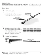 Preview for 5 page of 3form SimpleSpec 200.56-ILTUO Installation Manual