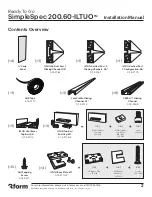 Preview for 2 page of 3form SimpleSpec 200.60-ILTUO Installation Manual