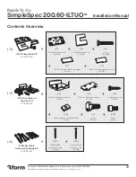 Preview for 3 page of 3form SimpleSpec 200.60-ILTUO Installation Manual