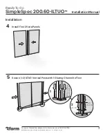 Предварительный просмотр 7 страницы 3form SimpleSpec 200.60-ILTUO Installation Manual