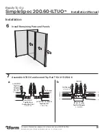 Preview for 8 page of 3form SimpleSpec 200.60-ILTUO Installation Manual