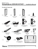 Предварительный просмотр 2 страницы 3form SimpleSpec 200.62-ILTUO Installation Manual