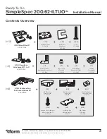 Preview for 3 page of 3form SimpleSpec 200.62-ILTUO Installation Manual