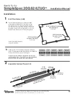 Предварительный просмотр 6 страницы 3form SimpleSpec 200.62-ILTUO Installation Manual