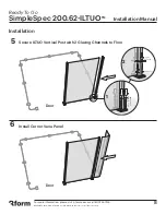 Предварительный просмотр 8 страницы 3form SimpleSpec 200.62-ILTUO Installation Manual