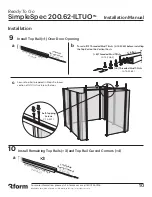 Preview for 10 page of 3form SimpleSpec 200.62-ILTUO Installation Manual