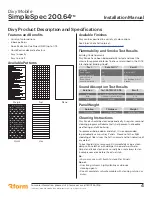 Preview for 4 page of 3form SimpleSpec 200.64 Installation Manual