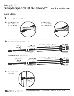 Предварительный просмотр 7 страницы 3form SimpleSpec 200.87-Divide Installation Manual