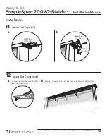 Preview for 12 page of 3form SimpleSpec 200.87-Divide Installation Manual