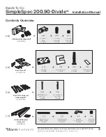 Preview for 3 page of 3form SimpleSpec 200.90-Divide Installation Manual