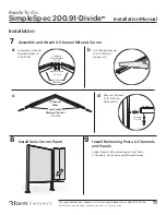 Preview for 11 page of 3form SimpleSpec 200.91-Divide Installation Manual