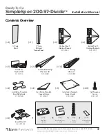 Preview for 2 page of 3form SimpleSpec 200.97-Divide Instruction Manual