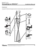 Preview for 3 page of 3form SimpleSpec 250.02 Installation Manual