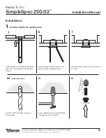 Preview for 6 page of 3form SimpleSpec 250.02 Installation Manual