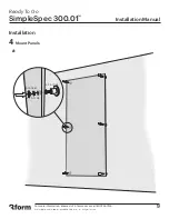 Предварительный просмотр 9 страницы 3form SimpleSpec 300.01 Installation Manual