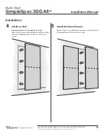 Preview for 5 page of 3form SimpleSpec 300.44 Installation Manual