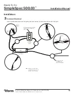 Preview for 6 page of 3form SimpleSpec 500.03 Installation Manual