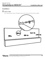 Preview for 6 page of 3form SimpleSpec 600.01 Installation Manual