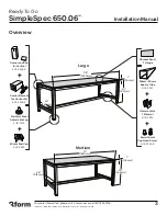 Preview for 3 page of 3form SimpleSpec 650.06 Installation Manual
