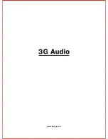 Предварительный просмотр 15 страницы 3G Audio AK-3120 Owner'S Manual