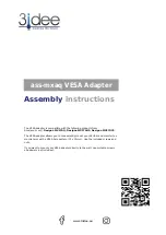 Preview for 1 page of 3idee ass-mxaq Assembly Instructions