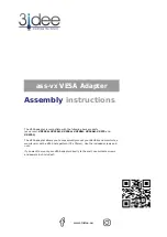 Preview for 1 page of 3idee ass-vx Assembly Instructions