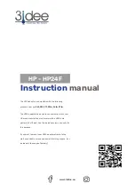 3idee HP-HP24F Instruction Manual preview